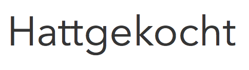 HATTGEKOCHT
