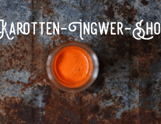 Karotten-Ingwer-Shot