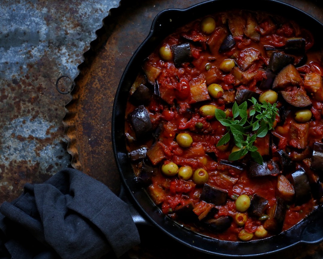 Pasta mit Auberginen