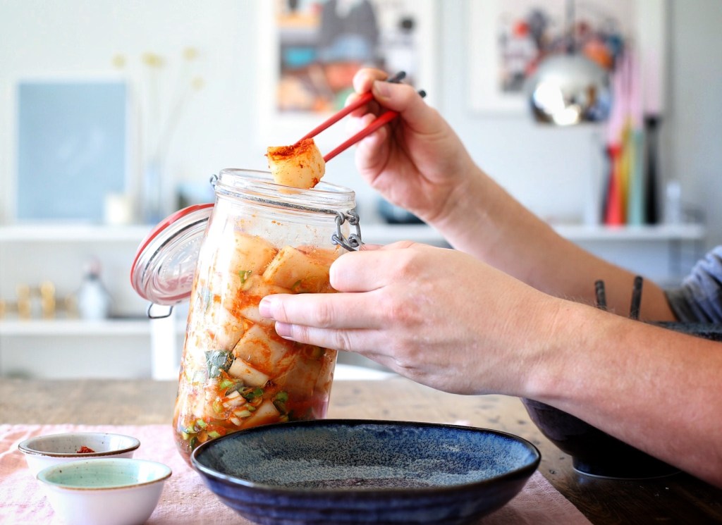 Rettich-Kimchi wie in Korea