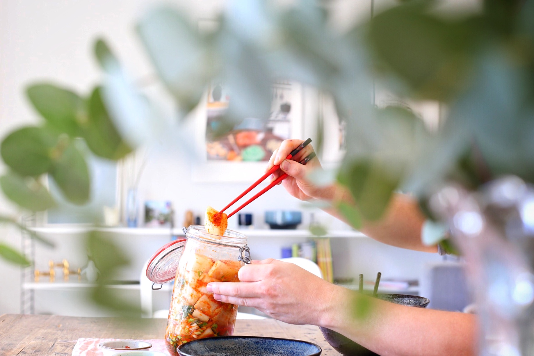 Rettich-Kimchi wie in Korea